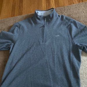 Vineyard Vines Dark Gray Quarter Zip